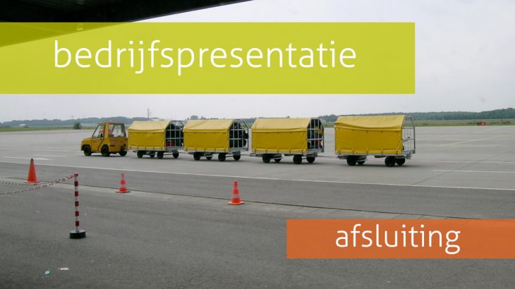 Bedrijfspresentatie en afsluiting